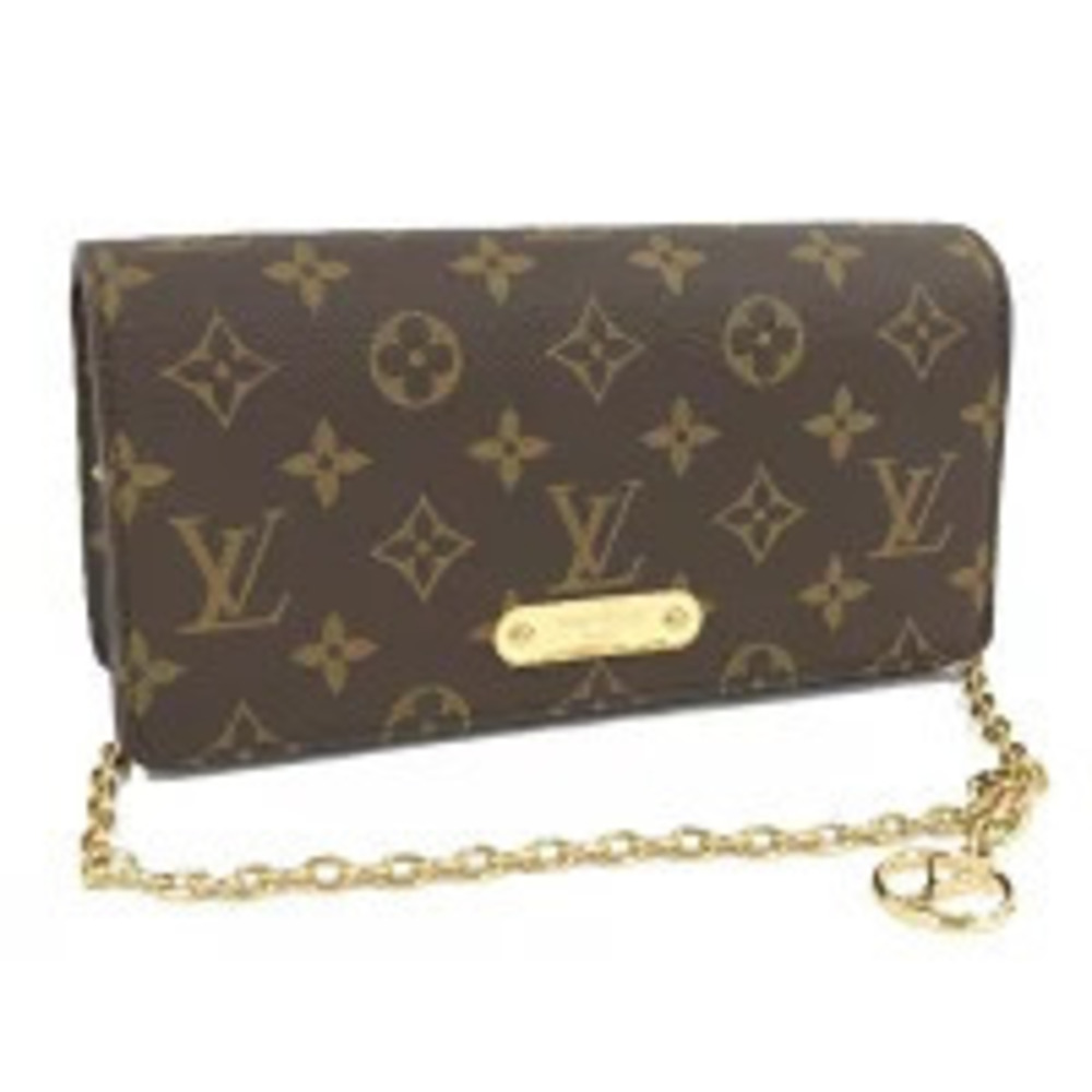 LOUIS VUITTON Wallet on Chain Lily Shoulder Bag Monogram